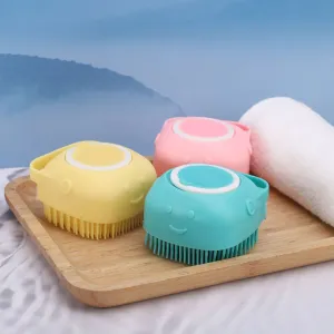 실리콘 마사지 펫 브러쉬 Silicone Massage Bath Brush