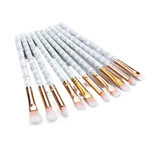 10 PCs Eye Brush Makeup Brushes