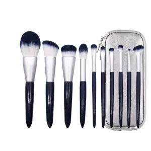 10 PCs Makeup Brushes Set Powder Brush Powder Foundation Brush Eye Shadow Brush