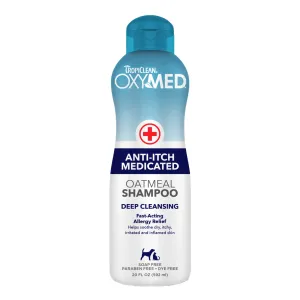20% OFF: TropiClean OxyMed Anti-Itch Medicated Oatmeal Shampoo For Dogs & Cats