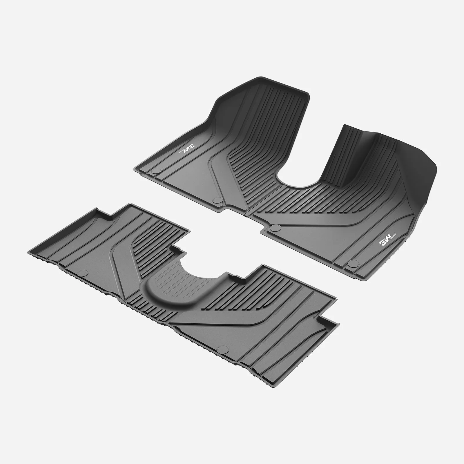 3W Custom Car Floor Mats All Weather Floor Liners for Hyundai IONIQ 5 2021-2024 RHD