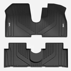 3W Custom Car Floor Mats All Weather Floor Liners for Hyundai IONIQ 5 2021-2024 RHD