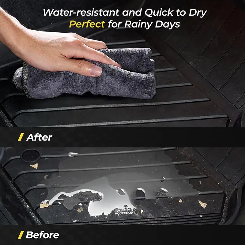 3W Custom Car Floor Mats All Weather Floor Liners for Hyundai IONIQ 5 2021-2024 RHD