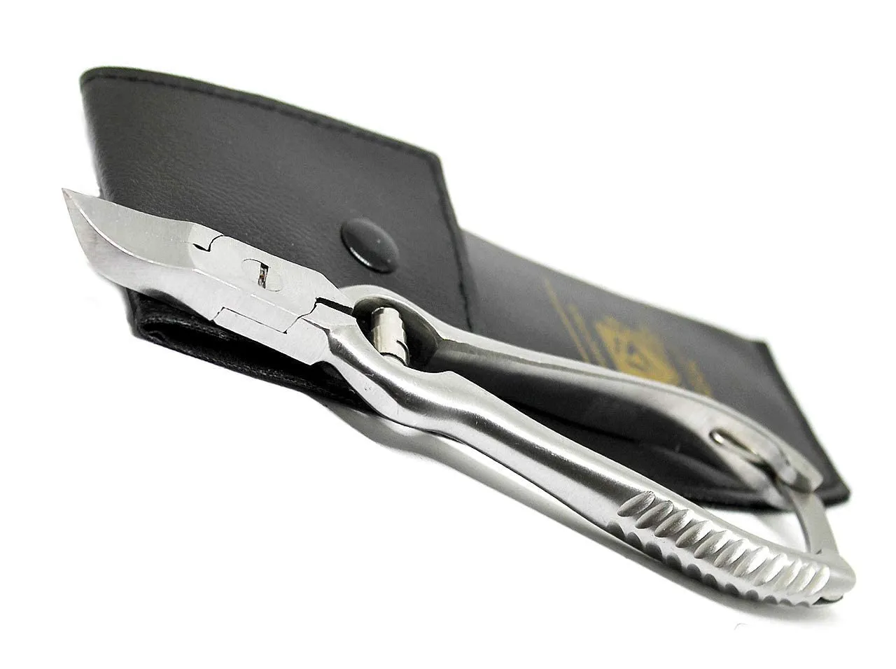 BeautyTrack Power Toe Nail Cutters Clippers Trimmer Barrel Spring Nippers Large 6.5 inch long Podiatry Instruments and Nail File