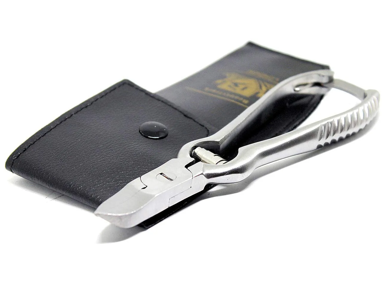 BeautyTrack Power Toe Nail Cutters Clippers Trimmer Barrel Spring Nippers Large 6.5 inch long Podiatry Instruments and Nail File
