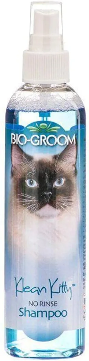 BIO-Groom Waterless Klean Kitty Shampoo, 8-Ounce
