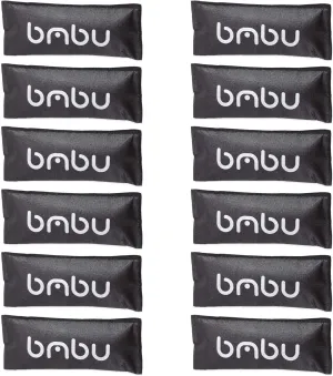 bmbu Charcoal Shoe Deodorizers - Activated Natural Bamboo Air Purifying Bag Insert for Sneakers Oder Eliminator Mini Bags -Absorber/Freshener for Gym Bag,Drawer,Closet,Car,Home, Cat Litter