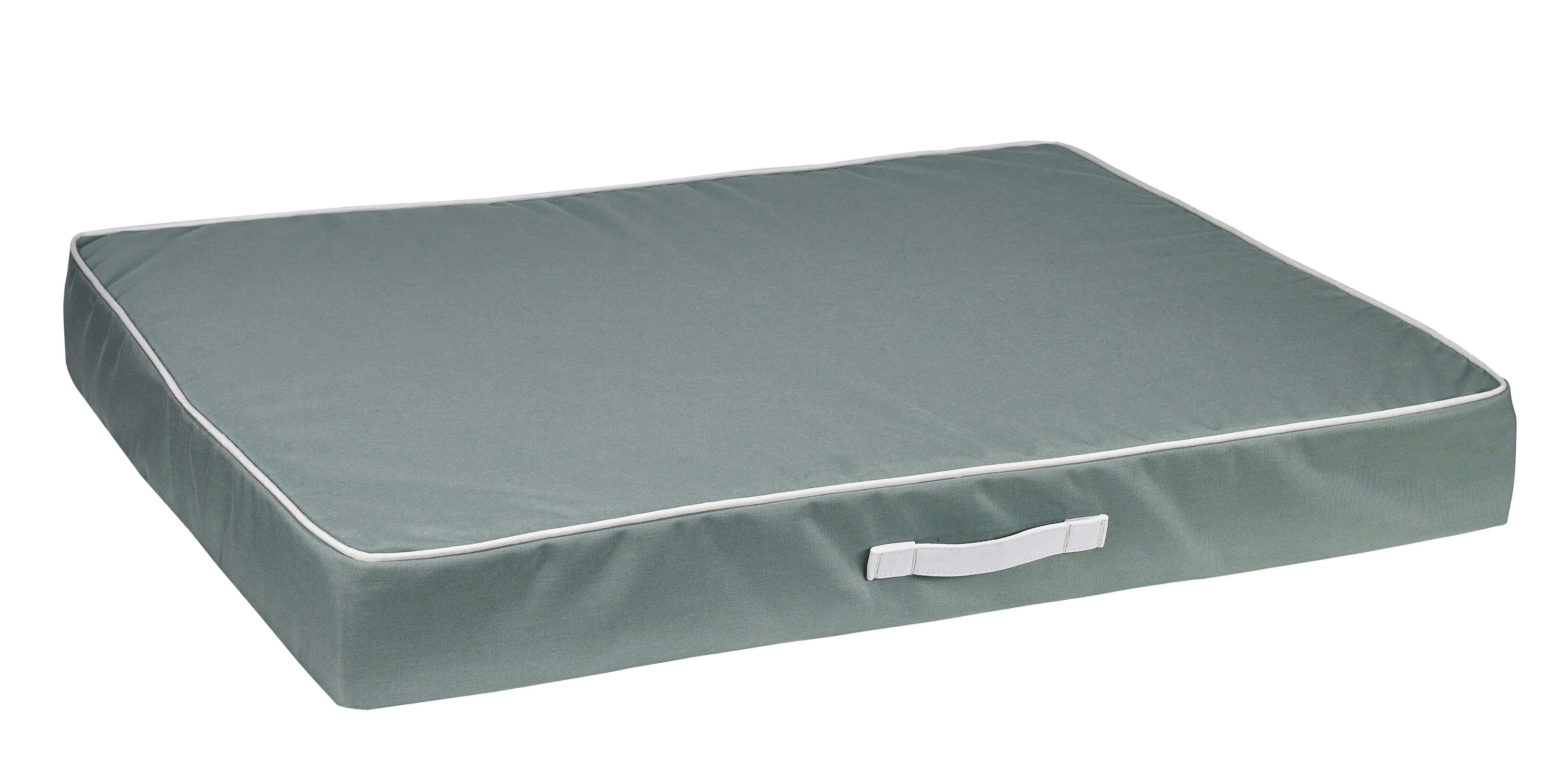 Bowsers Rectangular Patio Dog Cushion - Seafoam
