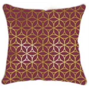 Burgundy Cushion - 45cm x 45cm