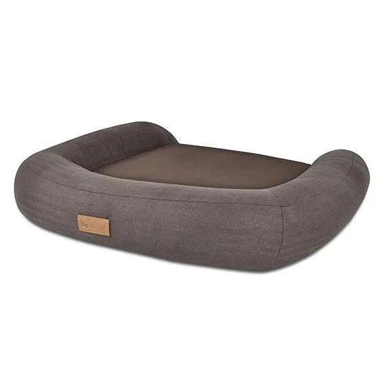 California Dreaming Memory Foam Dog Bed Big Sur Brown