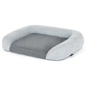California Dreaming Memory Foam Dog Bed Fog Grey
