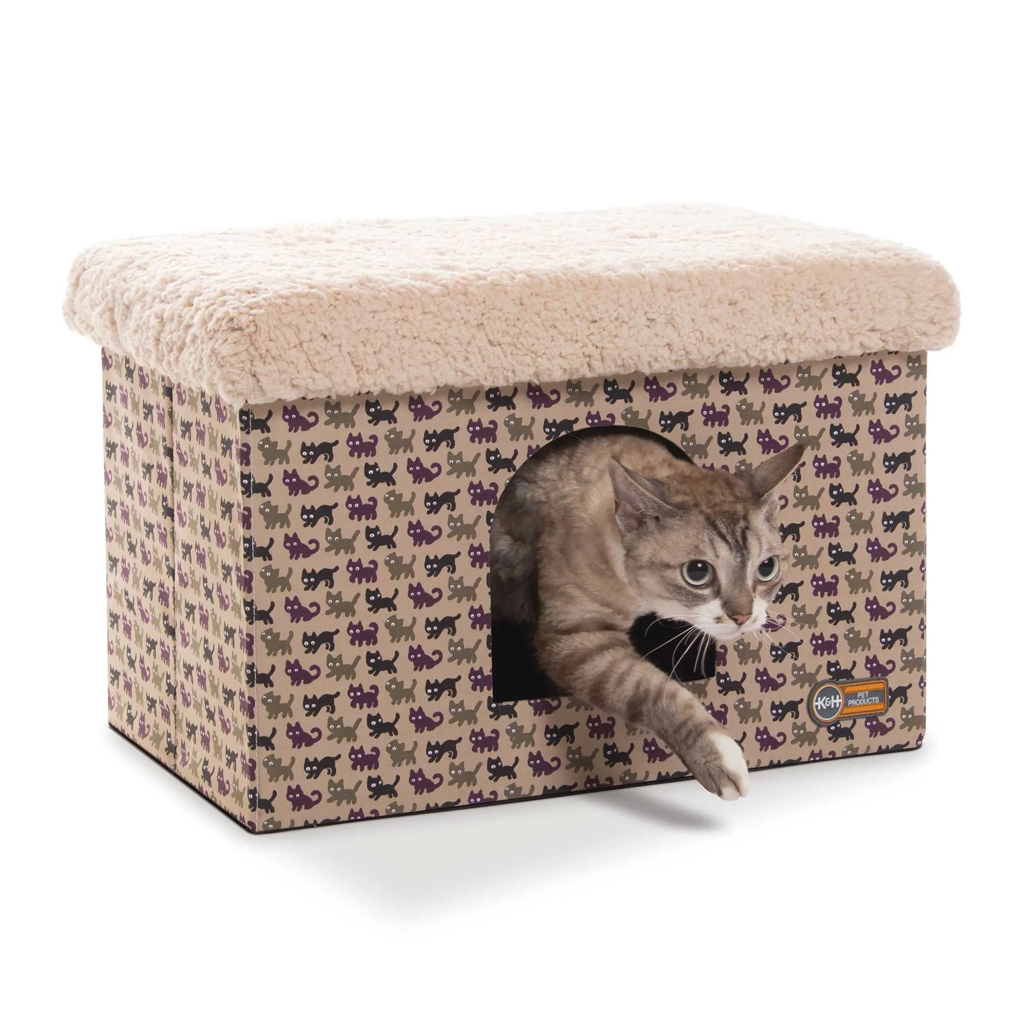 Cat Bunkhouse - K&H Pet Products Kitty Bunkhouse - 12” x 18” x 12”