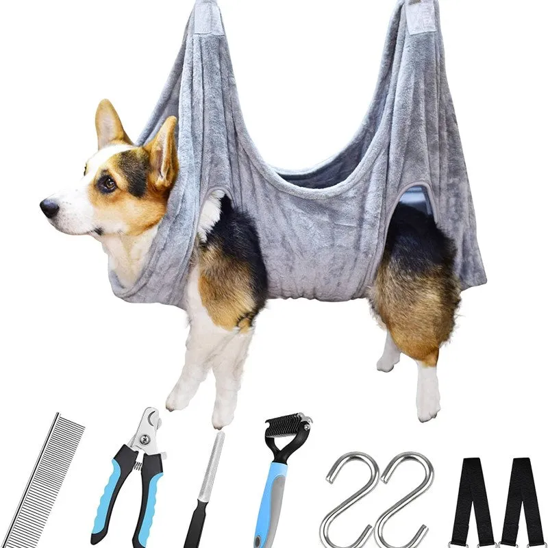 Dog Grooming Hammock,Dog Grooming Supplies, Claw Care