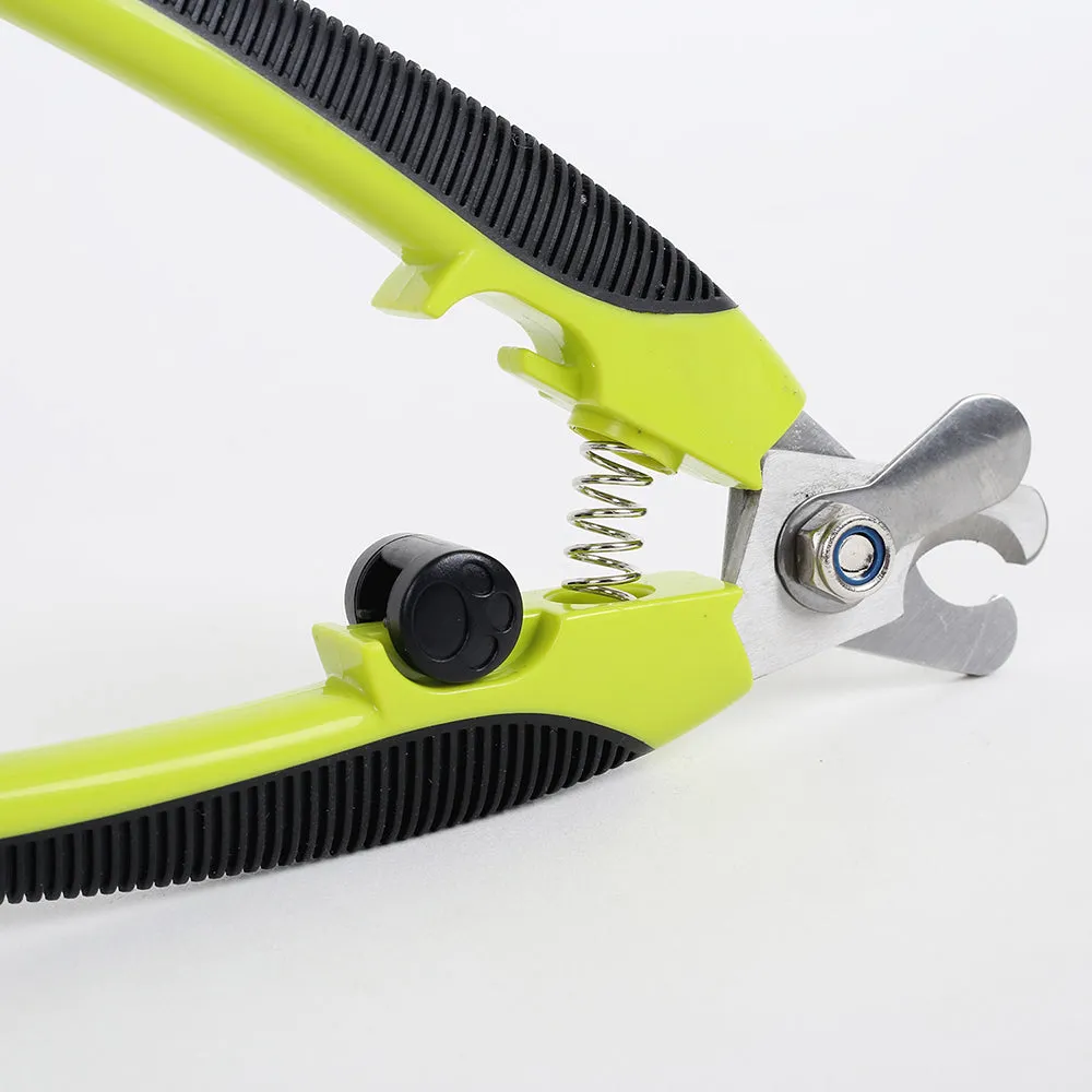 Dog Pets Nail Clippers and Trimmer with Nail File for Medium to Large Dogs and Cats Professional Animals Grooming Tool with Safety Guard to Avoid Over Cutting Claw Care Pet Nail Sharp Scissors
