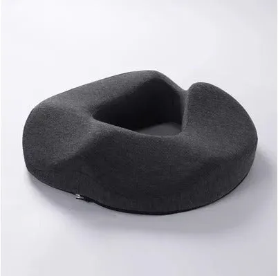 Donut-Shaped Memory Foam Seat Cushion – Pain Relief for Sciatica, Tailbone, and Bed Sores
