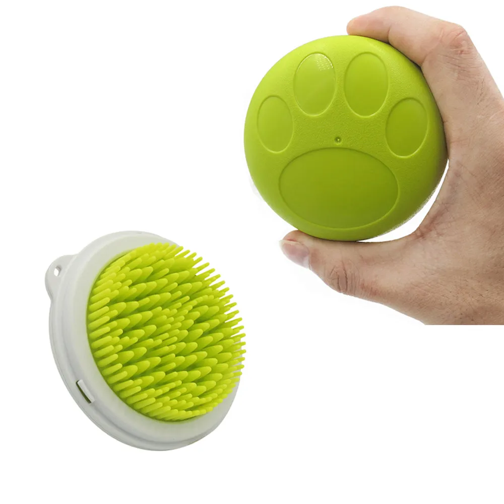 Double-Sided Pet Grooming Brushes for Bath Massage, Portable Dogs & Cats Hidden Inner Grooming Comb, Removing Pets Shedding and Dead Hair, Eliminate Tangles & Knots, Deshedding Tool