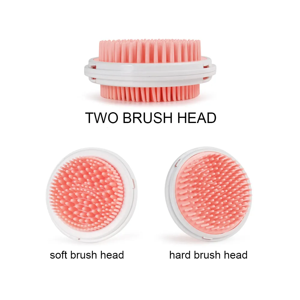 Double-Sided Pet Grooming Brushes for Bath Massage, Portable Dogs & Cats Hidden Inner Grooming Comb, Removing Pets Shedding and Dead Hair, Eliminate Tangles & Knots, Deshedding Tool