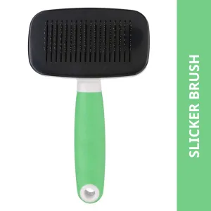 FG-Wahl Self Cleaning Slicker Brush for Pets (Assorted) (L:18cmx12cm)