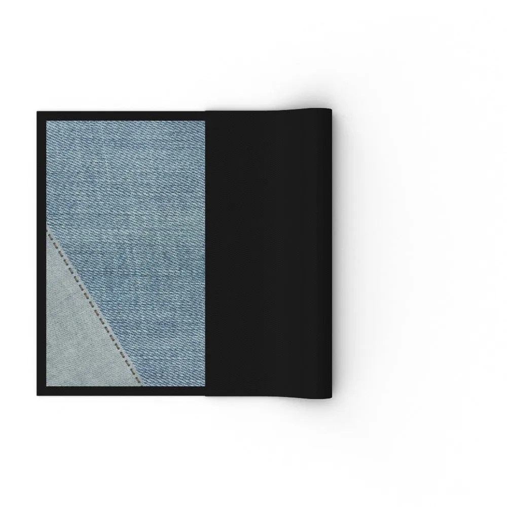 Floor Mats - Denim Heart
