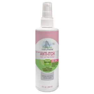 Four Paws Healthy Promise Pet Aid Fast-Acting Anti Itch Spray for Dogs & Cats Anti Itch - 8 Oz.