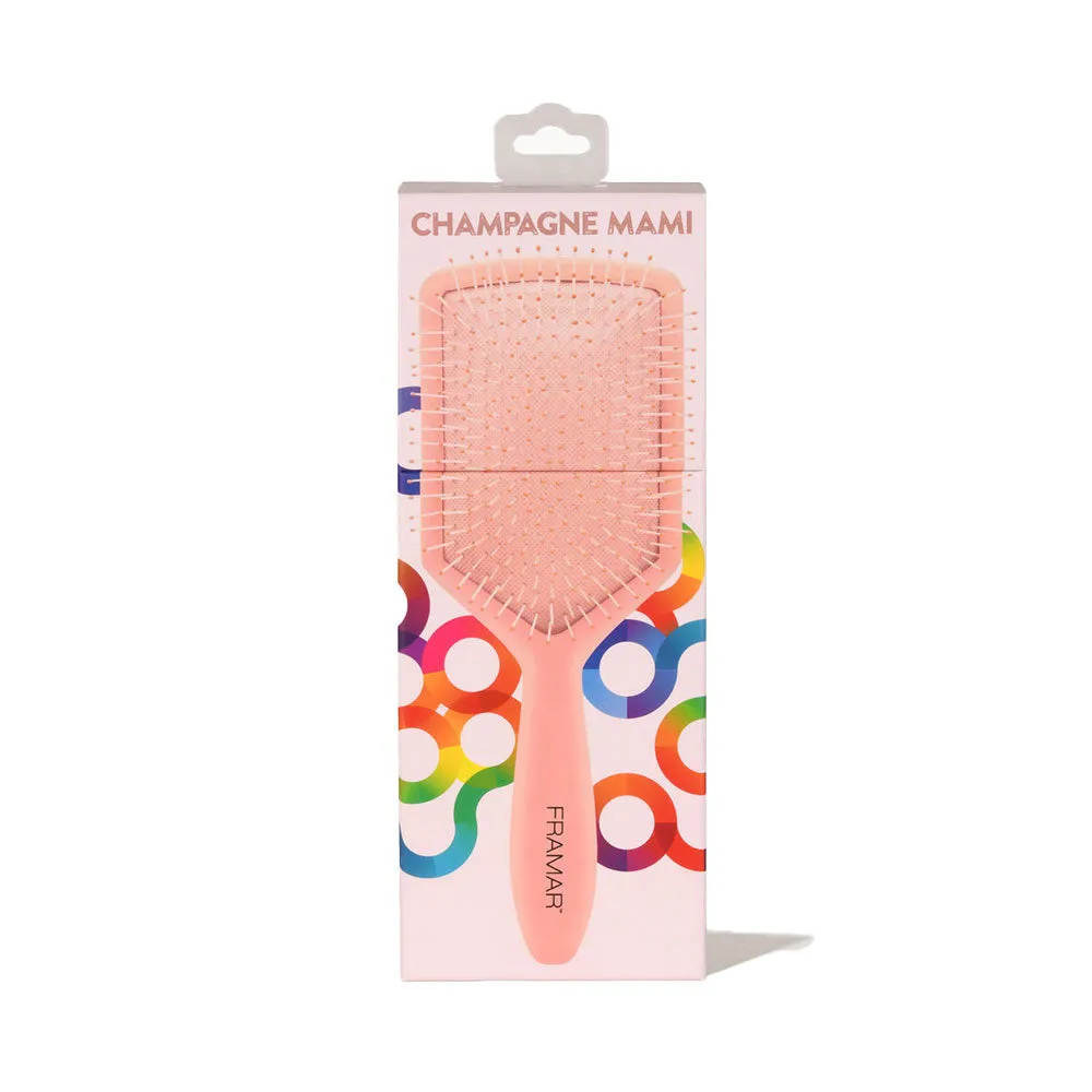 Framar Champagne Mami Paddle Brush