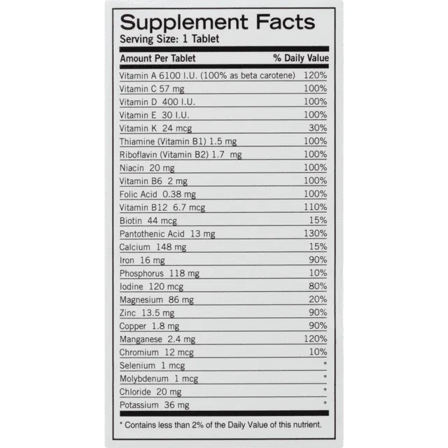 Geritol Complete Tablets 40ct