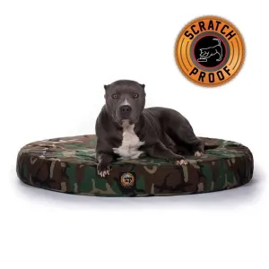 Gorilla Tough Round Camo Orthopedic Dog Bed™