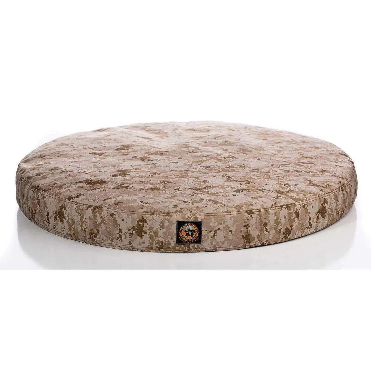 Gorilla Tough Round Camo Orthopedic Dog Bed™
