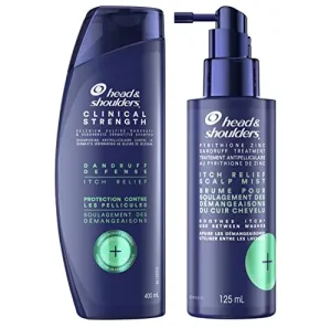 Head & Shoulders Clinical Strength Dandruff Defense Intensive Itch Relief Shampoo   Mist Dual Pack (400ml SH   125ml Mist)