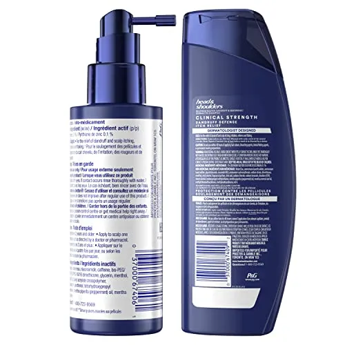 Head & Shoulders Clinical Strength Dandruff Defense Intensive Itch Relief Shampoo   Mist Dual Pack (400ml SH   125ml Mist)