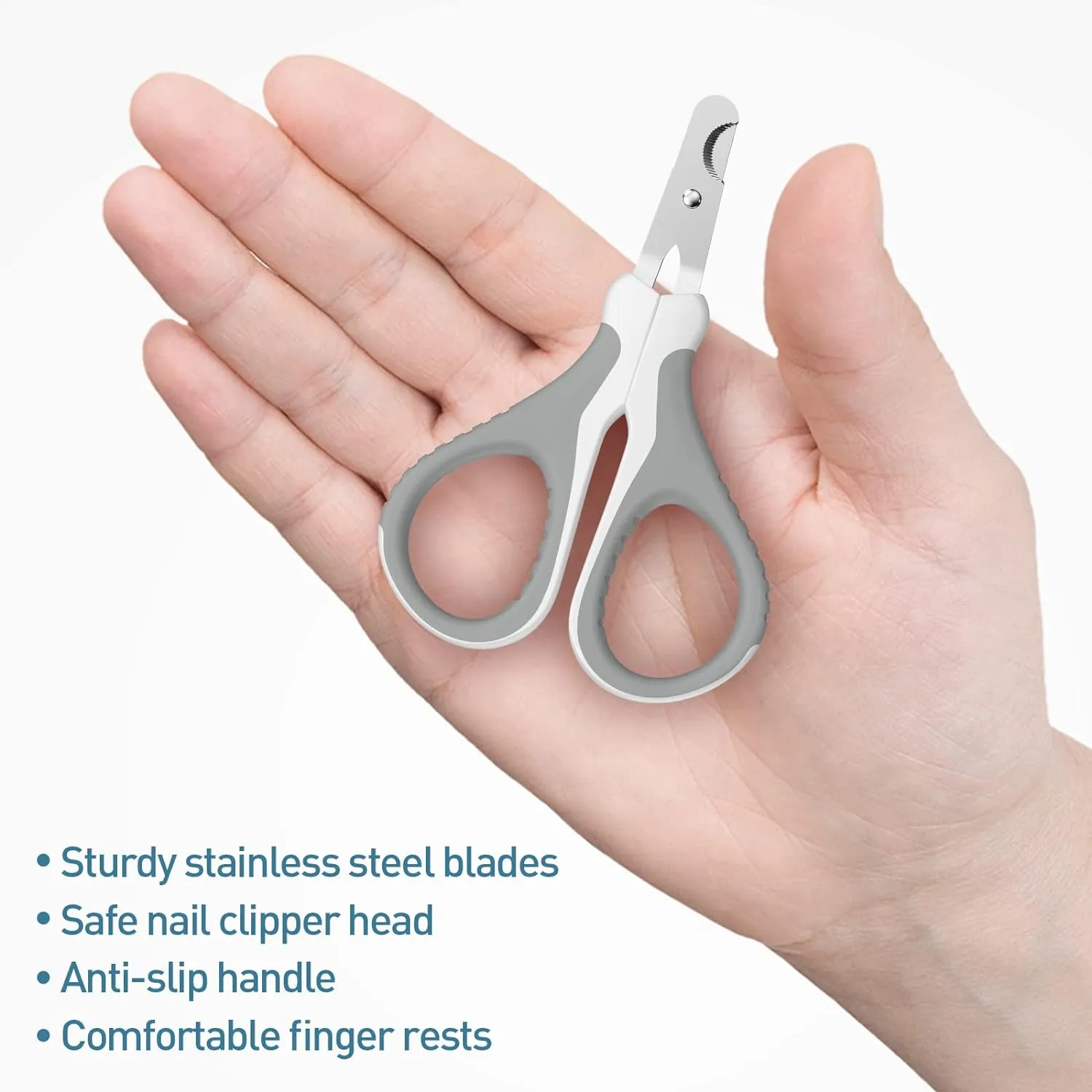 High-Quality Cat Nail Clipper - Ergonomic & Safe, Ideal for Kittens, Puppies, Birds, and Small Animals
