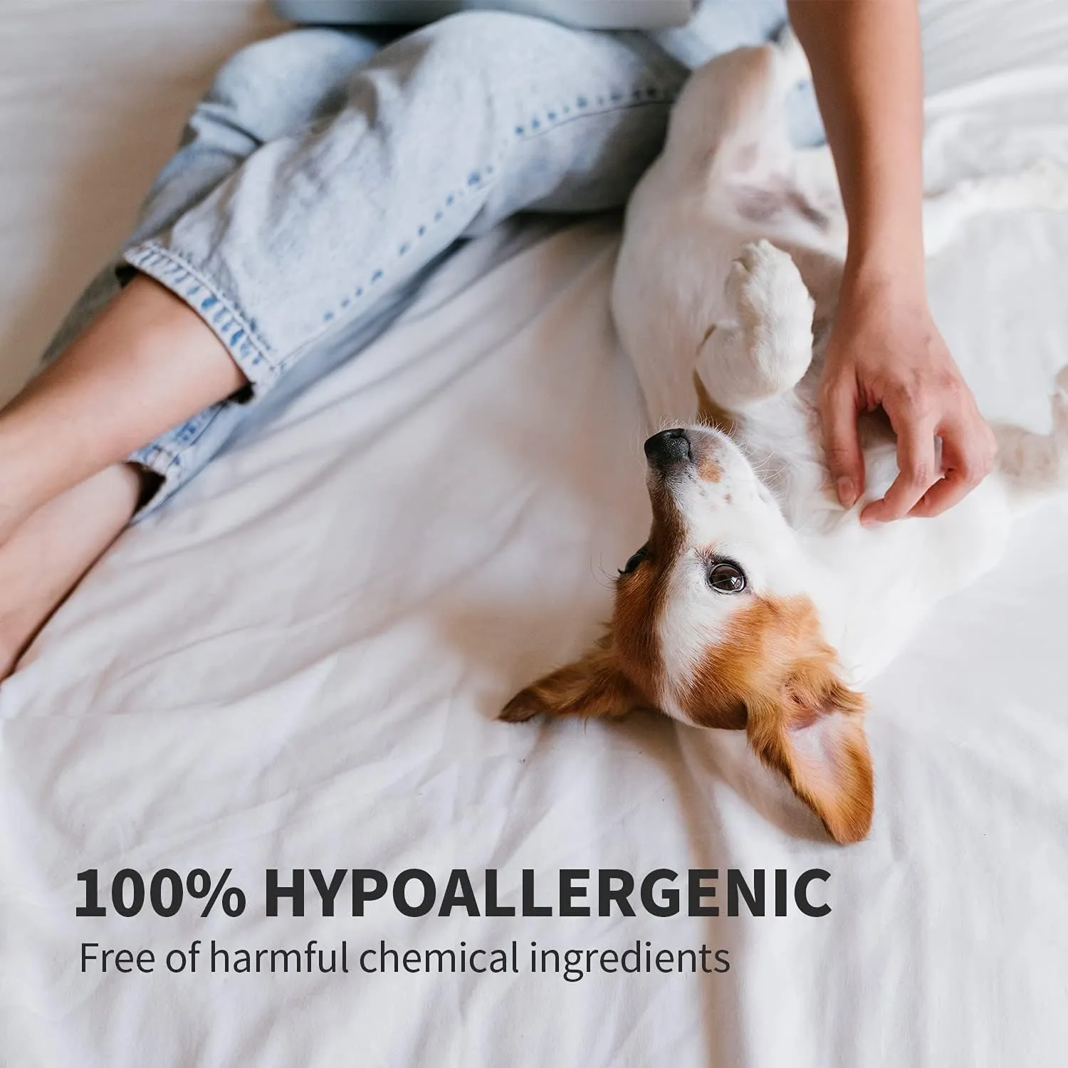 HYPONIC Hypoallergenic Premium Dog Shampoo (All Breeds, 3X's Size, Save 25% 50.7 oz) - Deodorizing, Good Smelling, Sentitive Skin, Detangling