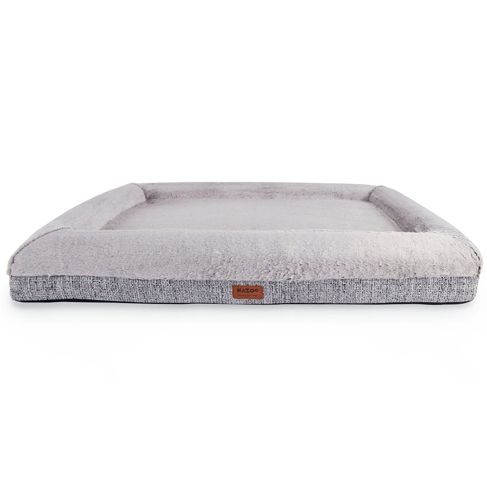 Kazoo Wombat Extra Large Plush Grey Dog Bed^^^