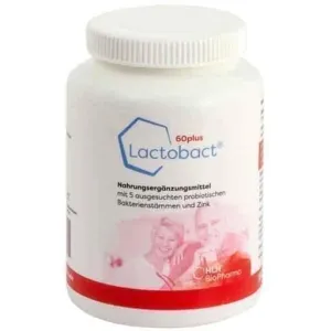 LACTOBACT 60plus gastro-resistant capsules 180 pcs 6 probiotic