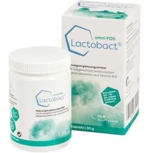 LACTOBACT Omni FOS capsules 60 pcs