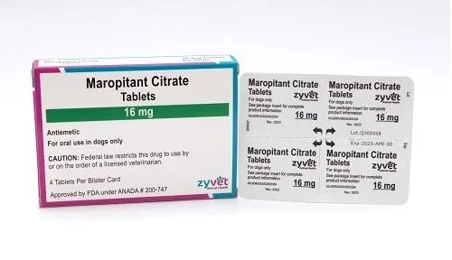 Maropitant Citrate Tablets 16mg 4 Count
