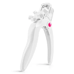 MelodySusie - Tool - Rotary Adjustable Stainless Steel Acrylic Nail Clipper - White