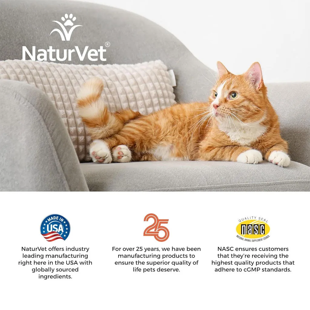 NaturVet Scoopables Digestive Enzymes Daily Digestive Support Plus PRE & Probiotic for Cats, 5.5-oz