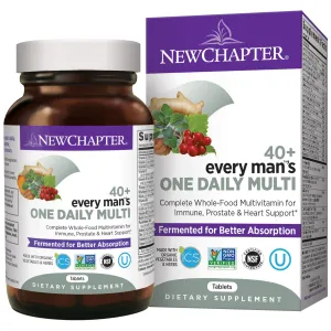 New Chapter Every Man's One Daily 40  Men's Multivitamin 48 Tablets