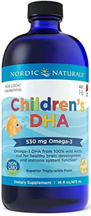 Nordic Naturals Children's™ DHA Strawberry, 16 fl oz