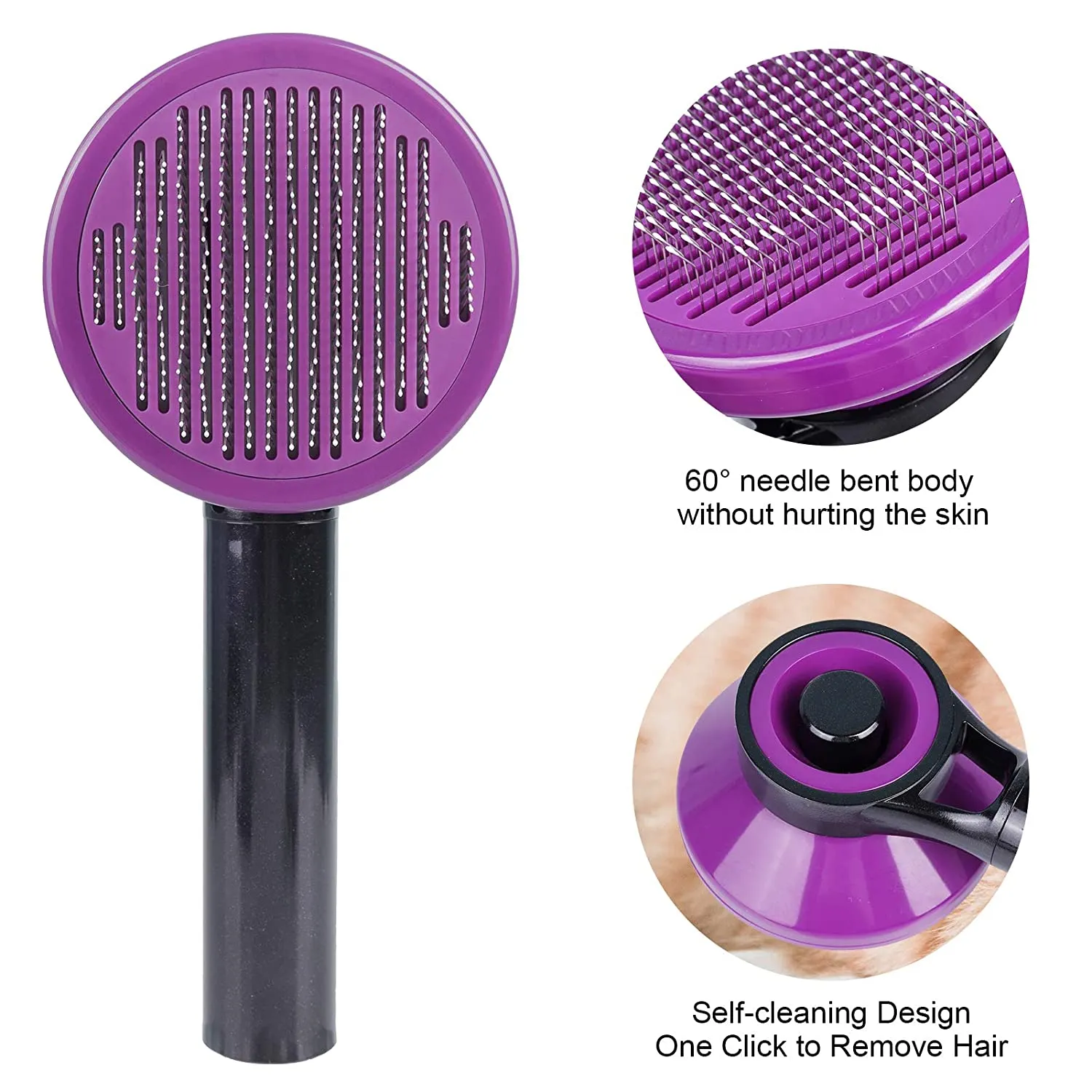 NPET Dog Self Cleaning Slicker Brush