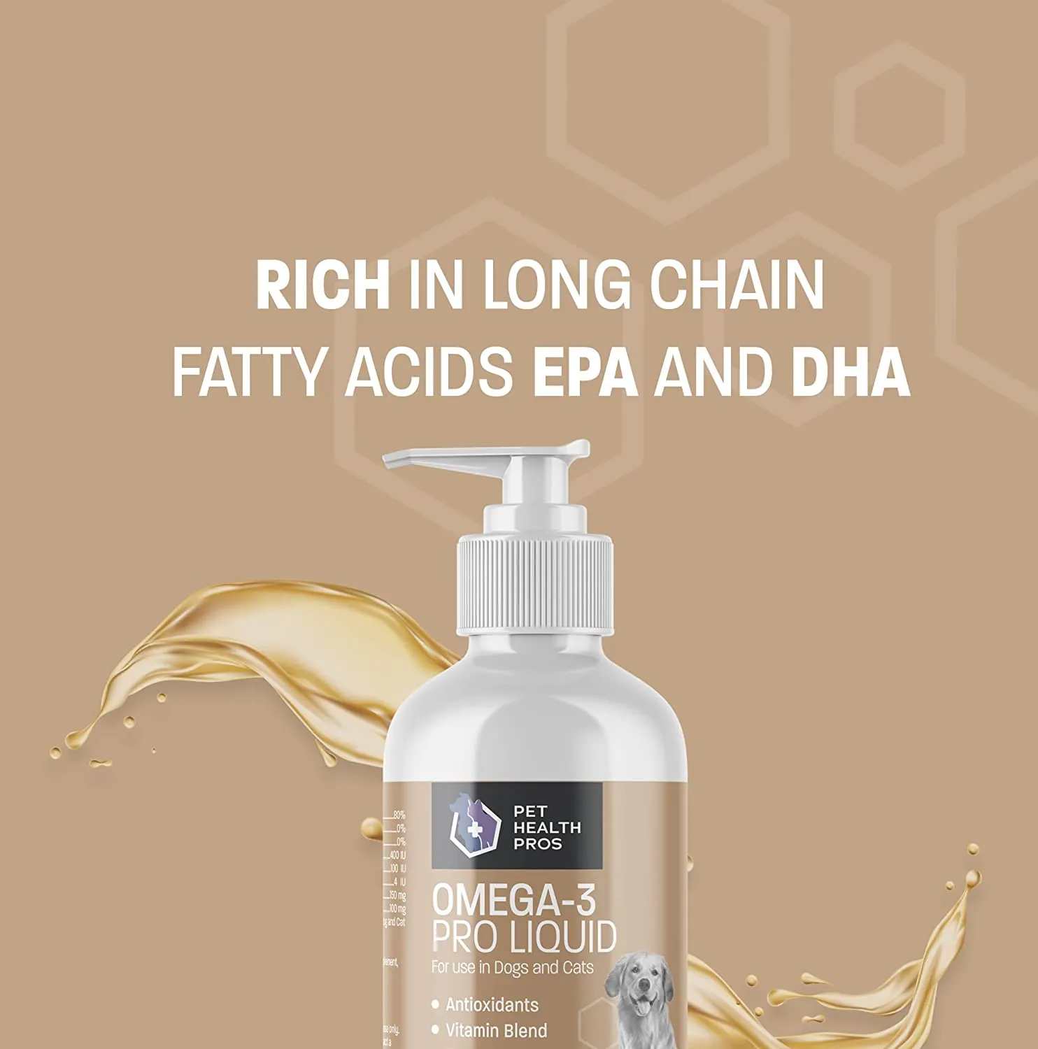 Omega 3 Fish Oil for Dogs - Skin & Coat Supplement