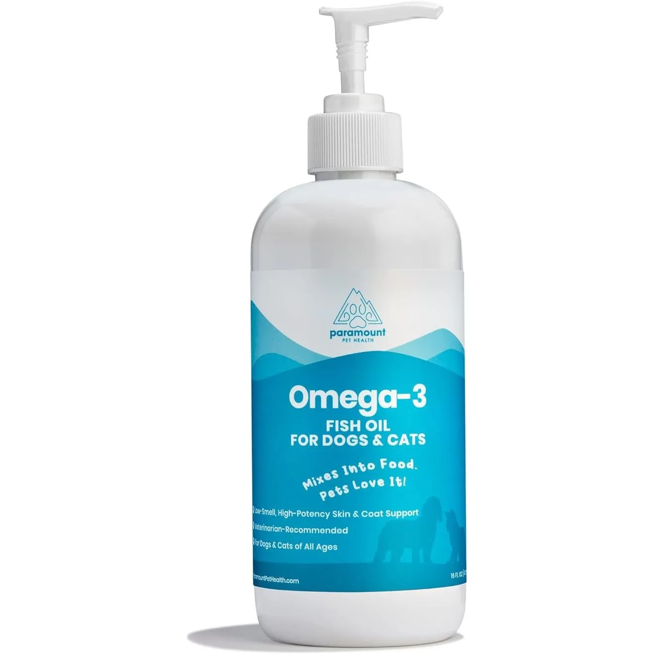 Paramount Pet Health Omega-3 Fish Oil Dog & Cat Supplement