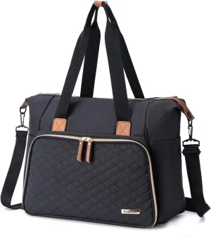 Pet Grooming Bag, Dog Grooming Supplies Organizer Tote Bag for Dog Groomers,-Black