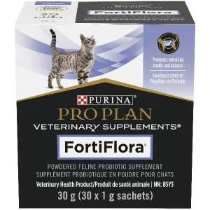 Purina Pro Plan Veterinary Supplements FortiFlora: Powdered Probiotic Supplement for Cats