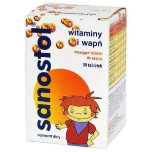 SANOSTOL x 30 lozenges 4  multivitamin, multivitamins