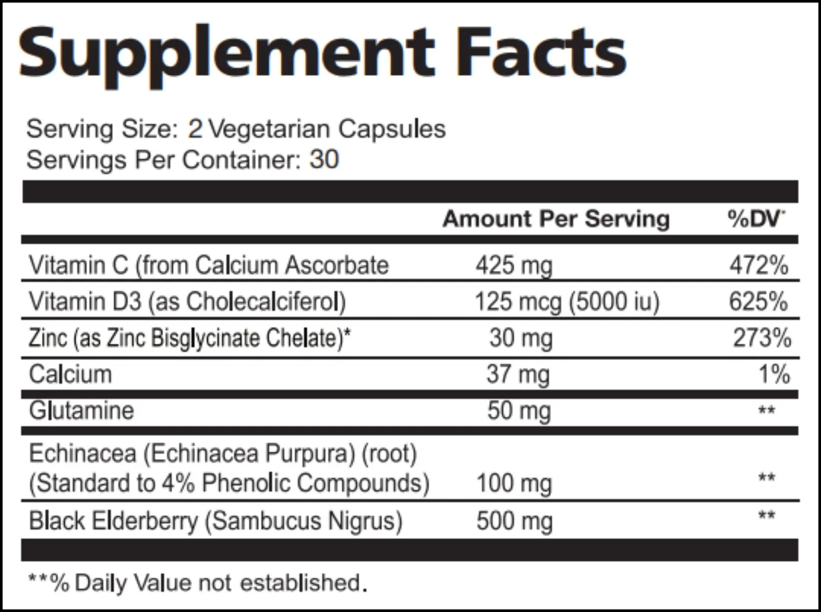 ScimeraMD® Zinc MD   Immune Boost Capsules 60ct