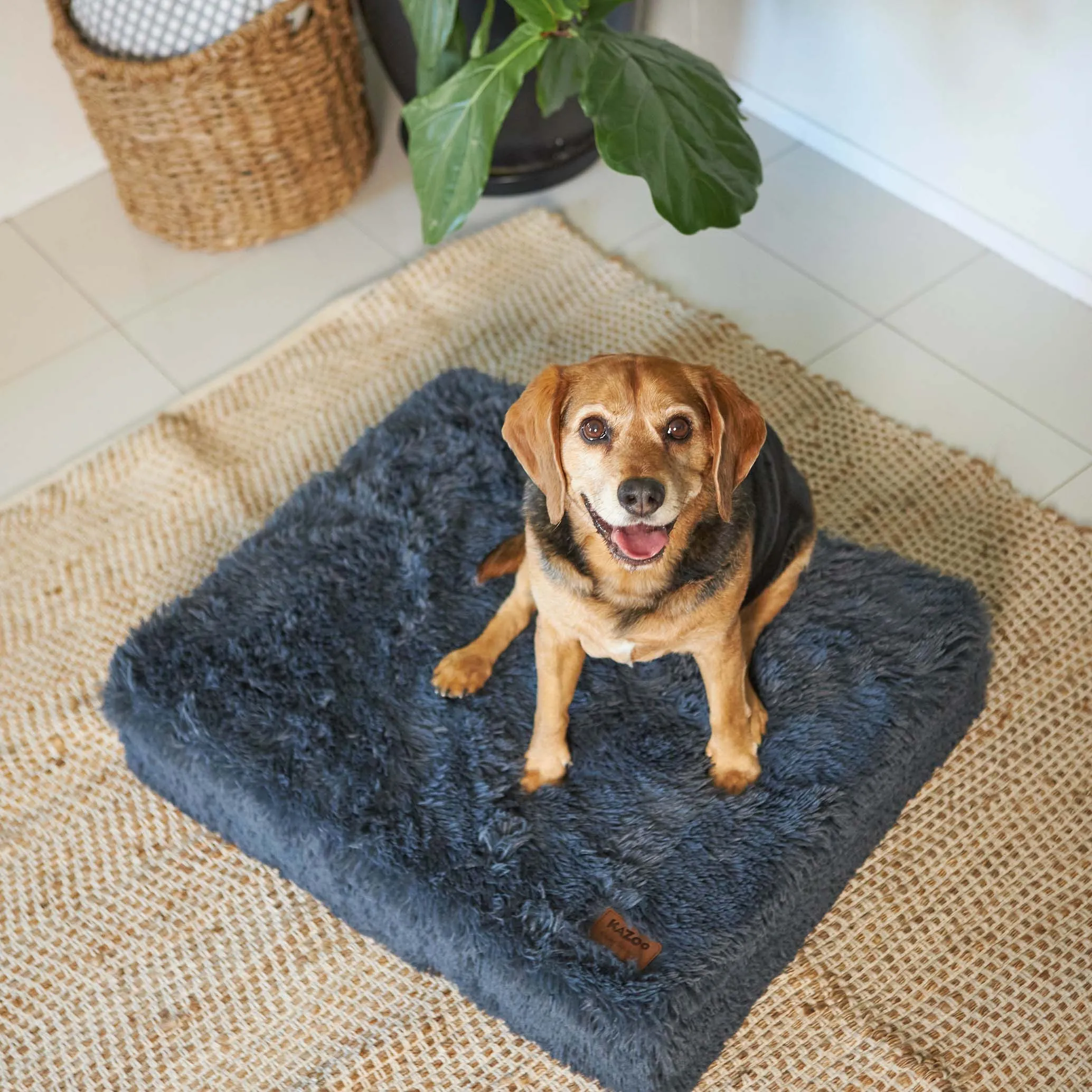 Slumber Dog Bed - Plush Cloudy Grey