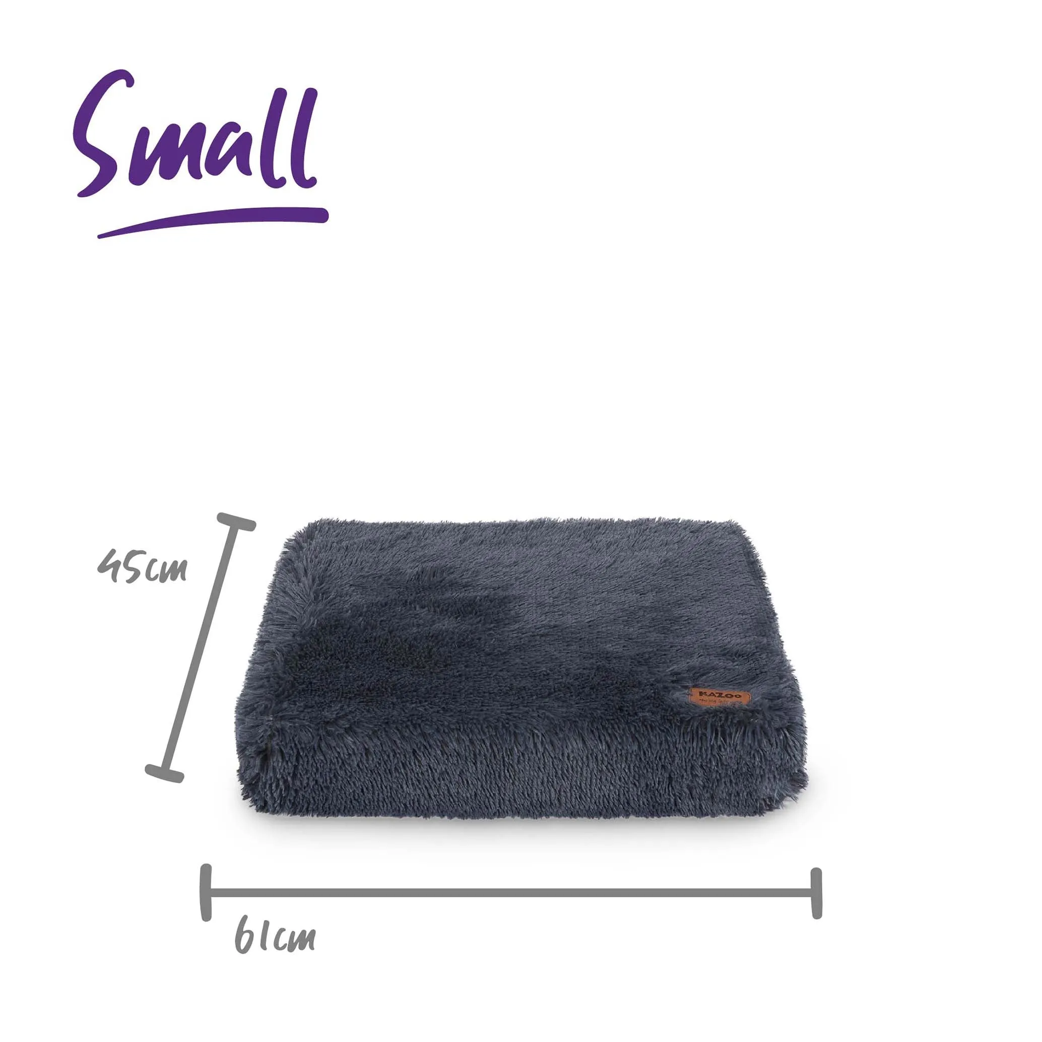 Slumber Dog Bed - Plush Cloudy Grey