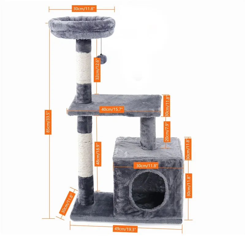 Small Cat Tree House